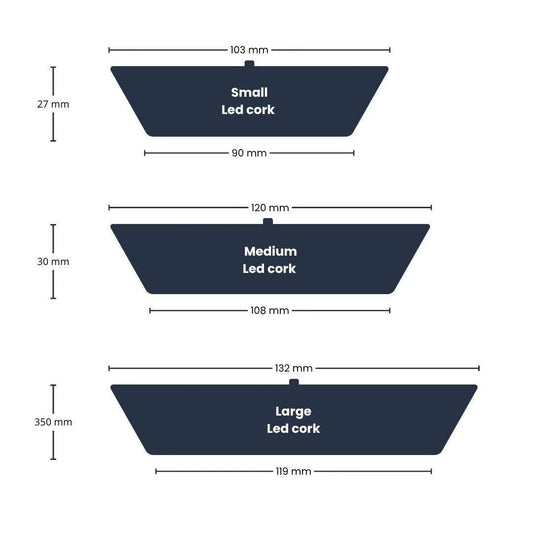 LED-Korken S – kabellose LED-Lampe