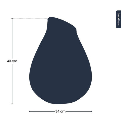 Terrarium fles met kurk - Drop XXL - Ø 34 cm ↑ 43 cm - G.u.G. Gartenwelt