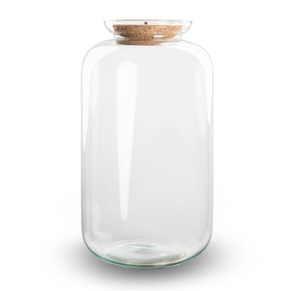 Terrarien-Flasche mit Beleuchtung - Sven XL - Ø 23 cm ↑ 43 cm